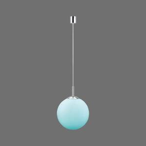 JUST LIGHT. LED závesné svietidlo LOLAsmart Bolo, Ø 20 cm, RGB, CCT