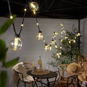 LED rozprávkové svetlá Bolla, číre, plast Dĺžka 5,3 m 20-fl.