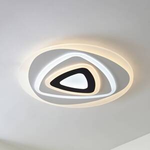 Lindby stropné LED svetlo Rebeka, Ø 70 cm, CCT, diaľkové ovládanie