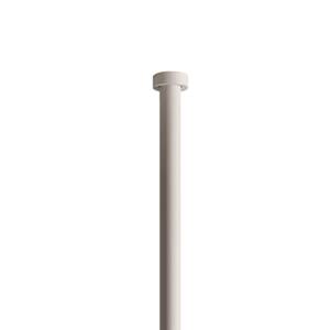 Predlžovacia tyč na stropné svietidlo Bird, dĺžka 50,5 cm, biela