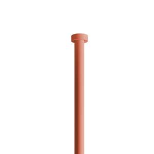 Predlžovacia tyč na stropné svietidlo Bird, 50,5 cm, tehlovo červená