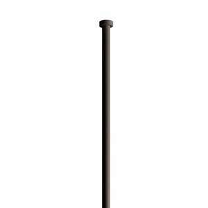 Predlžovacia tyč na stropné svietidlo Bird, 110,5 cm, čierna