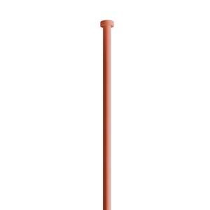 Stropný predlžovací stĺp na osvetlenie vtákov, 110,5 cm, tehlovo červený