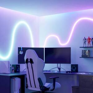 EGLO connect LED-Stripe Neon Stripe-Z, 3 M., RGB, CCT, biela