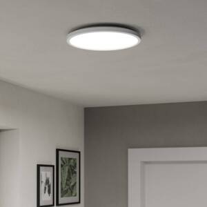 EGLO connect LED stropné svietidlo Rovito-Z, biele, Ø 30 cm