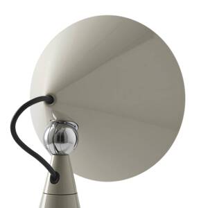 Stolová LED lampa Tom Dixon Pose, svetlosivá, výška 25 cm