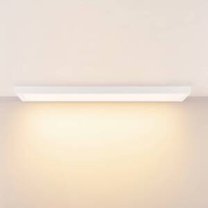 LED panel PRO OFFICE SANO, 123 x 33 cm, stmievateľné, biely kov CCT