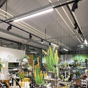 LED koľajnicové svietidlo LINEAR PRO čierne 930 60 cm 3-okruhové DALI