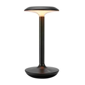 Stolová LED lampa Petit, čierna, hliník, IP44